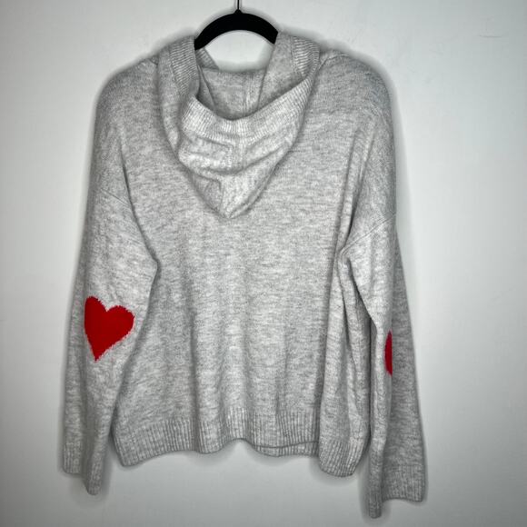 CeCe Heart Elbow Hoodie Sweater Size XL - Picture 4 of 8